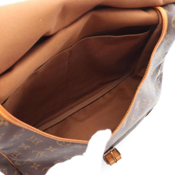 LOUIS VUITTON Brown Monogram Leather Shoulder Bag - Picture 4 of 15